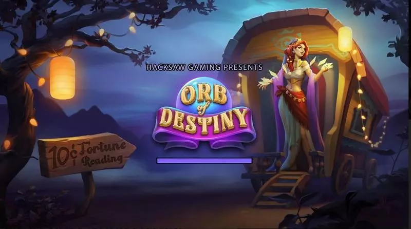 Orb of Destiny Slots made by Hacksaw Gaming - Introduction Screen