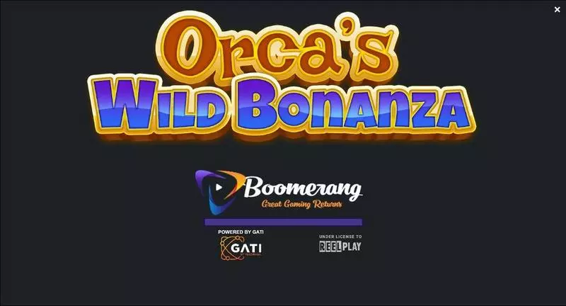 Orca's Wild Bonanza Slots made by ReelPlay - Introduction Screen