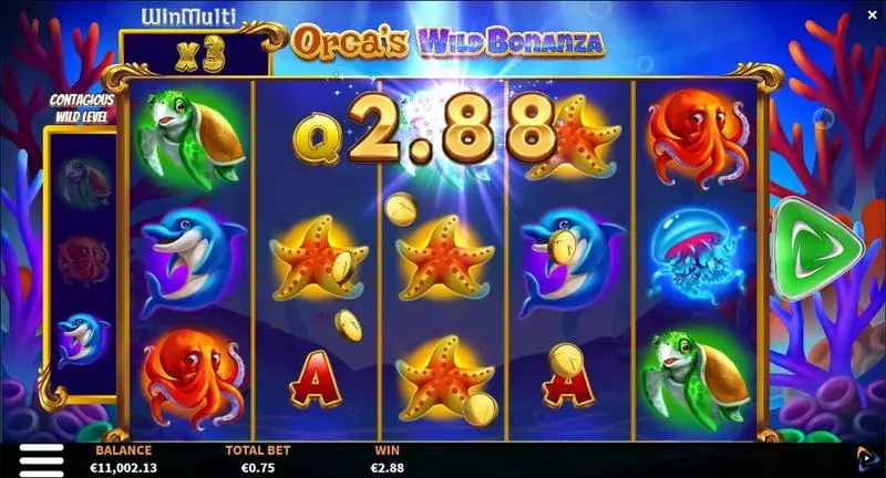 Orca's Wild Bonanza Slots made by ReelPlay - Winning Screenshot
