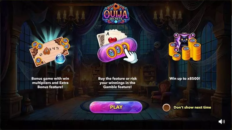 Ouija Secrets Slots made by Mascot Gaming - Info and Rules