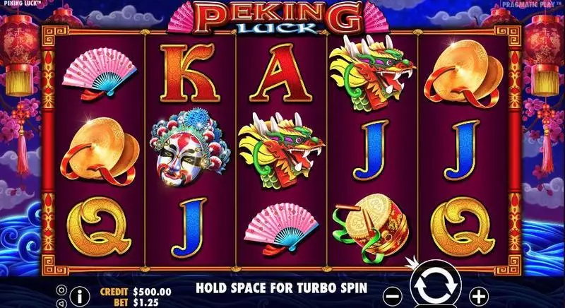 Peking Luck Slots made by Pragmatic Play - Main Screen Reels