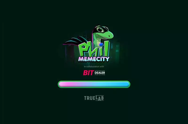 Phil Memecity Slots made by TrueLab Games - Introduction Screen