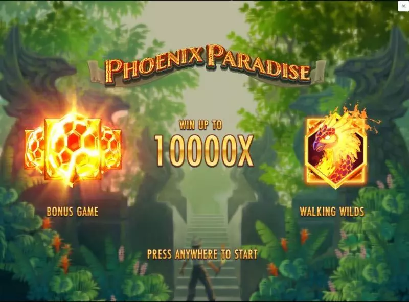 Phoenix Paradise Slots made by Thunderkick - Info and Rules