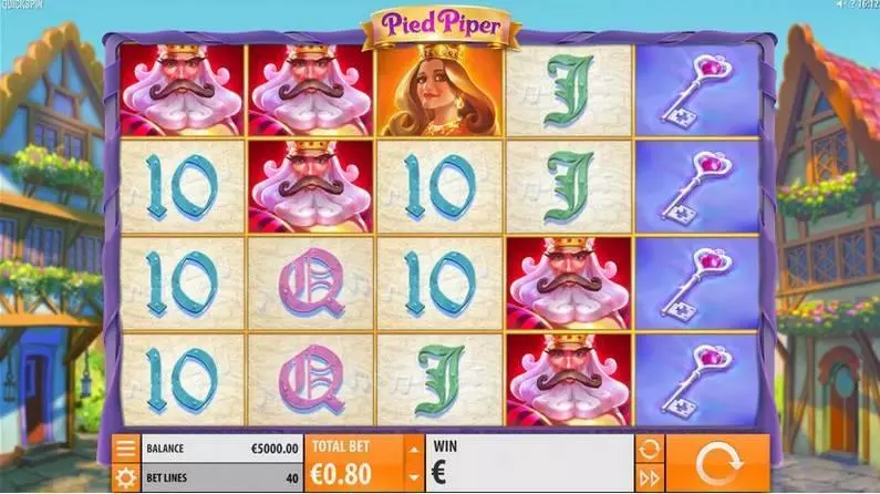 Pied Piper Slots made by Quickspin - Main Screen Reels