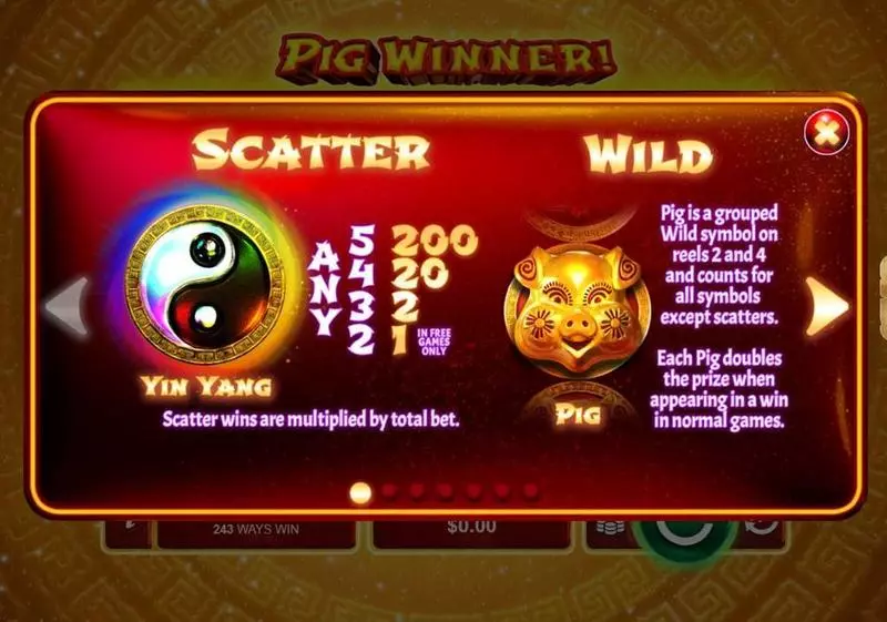 Pig Winner Slots made by RTG - Info and Rules