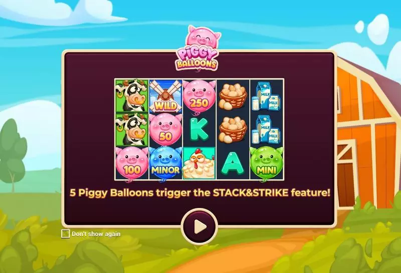 Piggy Balloons Slots made by Apparat Gaming - Info and Rules