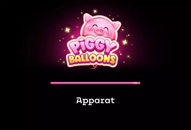 Piggy Balloons Slots made by Apparat Gaming - Introduction Screen