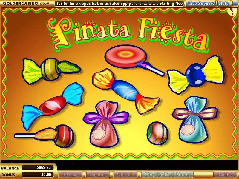 Pinata Fiesta Slots made by WGS Technology - Bonus 1