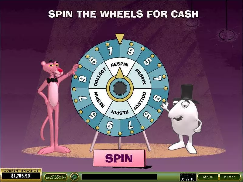 Pink Panther Slots made by PlayTech - Bonus 1