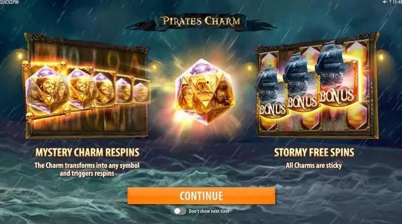 Pirates Charm Slots made by Quickspin - Info and Rules