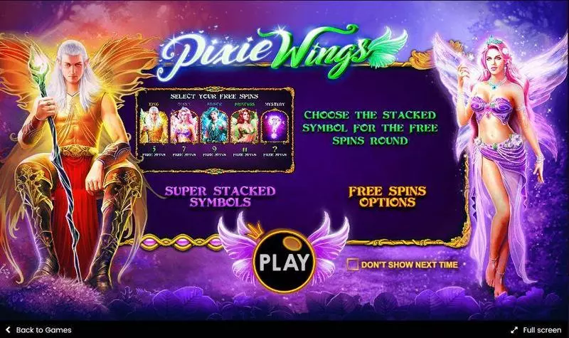 Pixie Wings Slots made by Pragmatic Play - Info and Rules