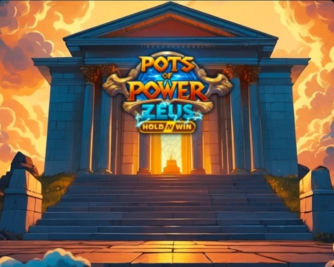 Pots of Power: Zeus Slots made by AvatarUX - Introduction Screen