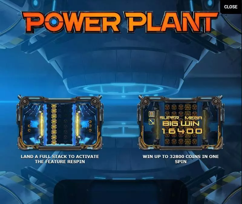 Power Plant Slots made by Yggdrasil - Info and Rules