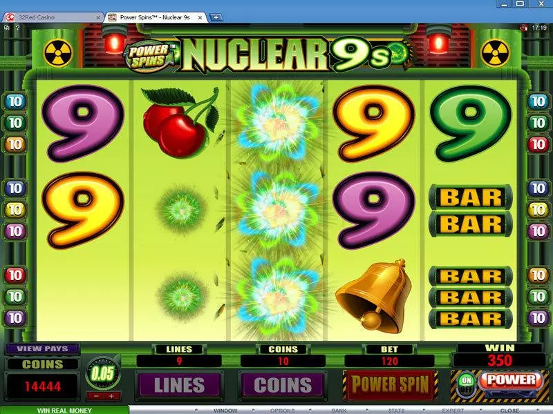 Power Spins - Nuclear 9's Slots made by Microgaming - Bonus 1