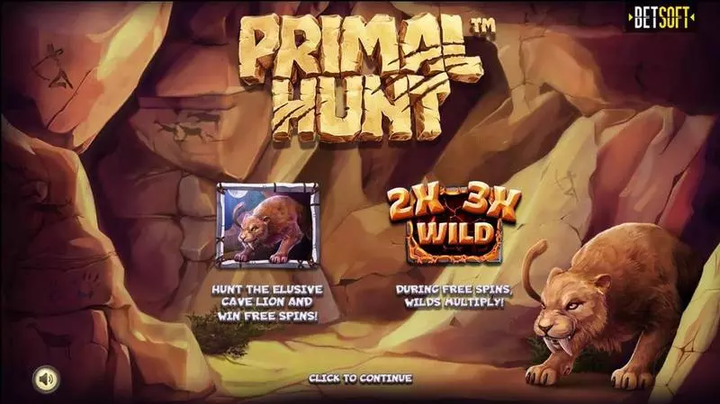 Primal Hunt Slots made by BetSoft - Info and Rules