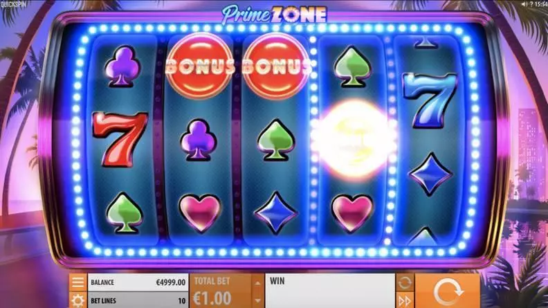 Prime Zone Slots made by Quickspin - Main Screen Reels