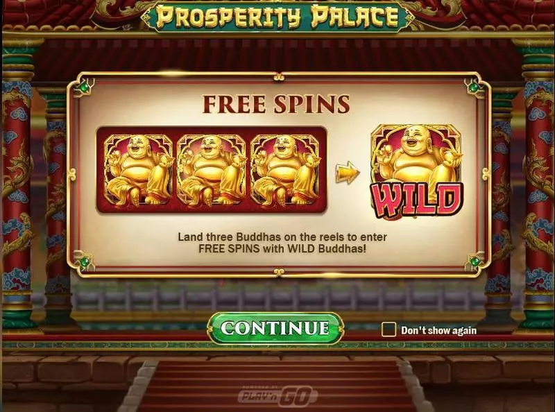 Prosperity Palace Slots made by Play'n GO - Info and Rules