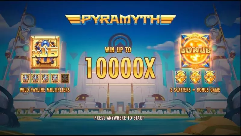 Pyramyth Slots made by Thunderkick - Info and Rules