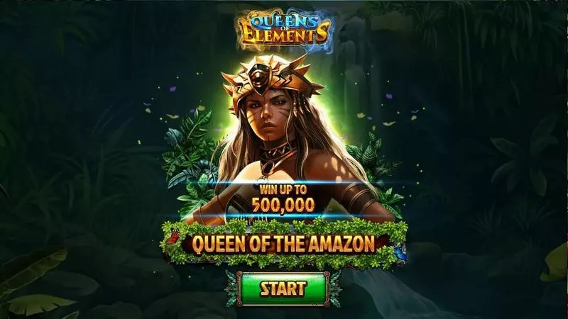 Queen Of The Amazon Slots made by Spinomenal - Introduction Screen