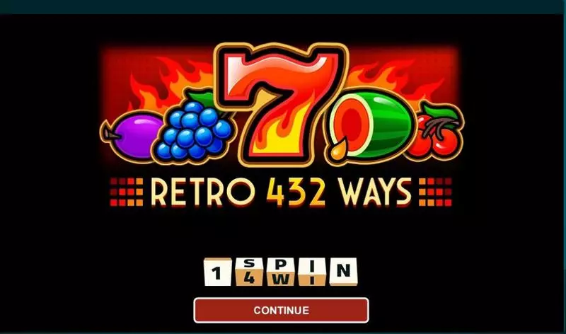 Retro 432 Ways Slots made by  - Introduction Screen