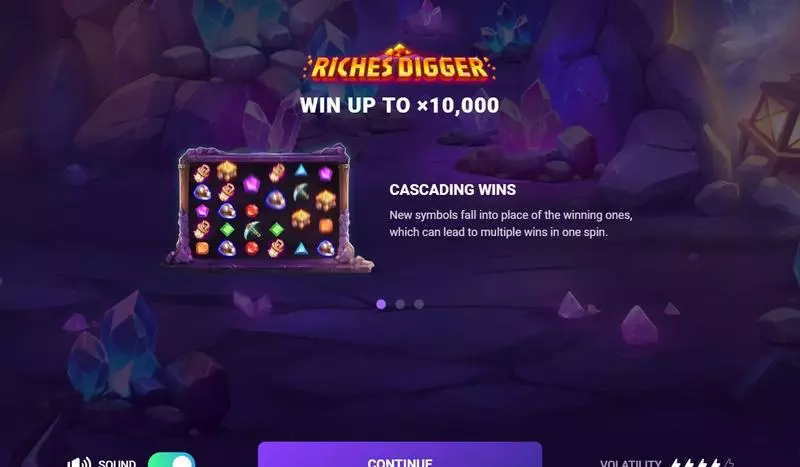 Riches Digger Slots made by TrueLab Games - Info and Rules