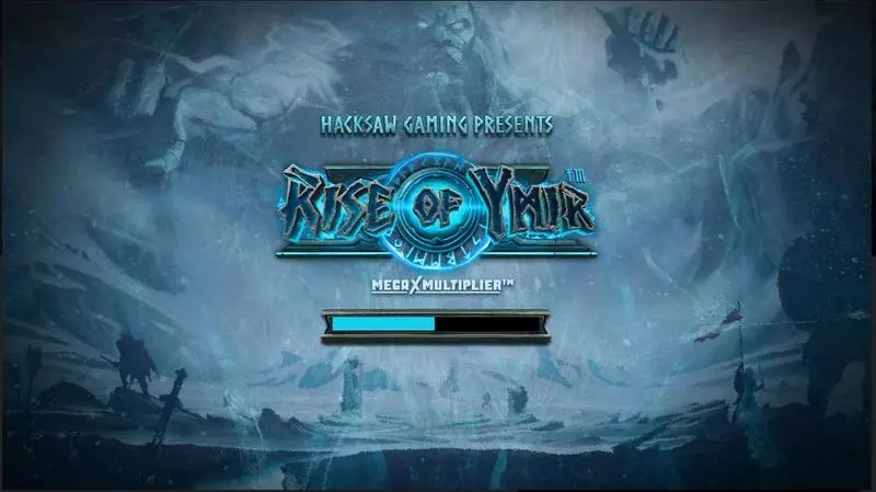 Rise of Ymir Slots made by Hacksaw Gaming - Introduction Screen