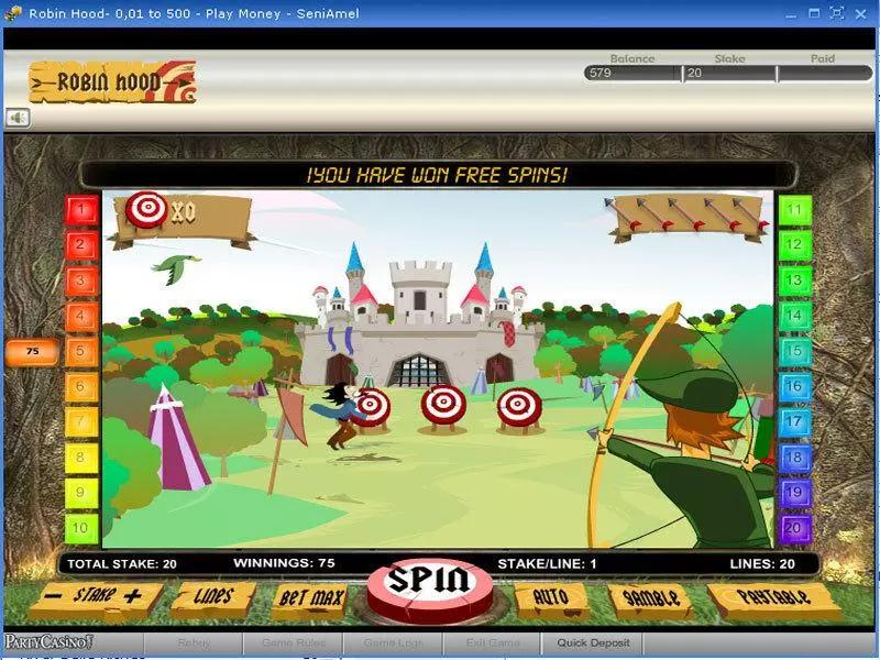 Robin Hood Slots made by bwin.party - Bonus 2