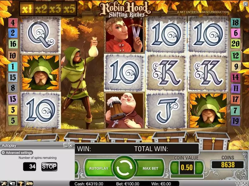 Robin Hood Slots made by NetEnt - Bonus 2