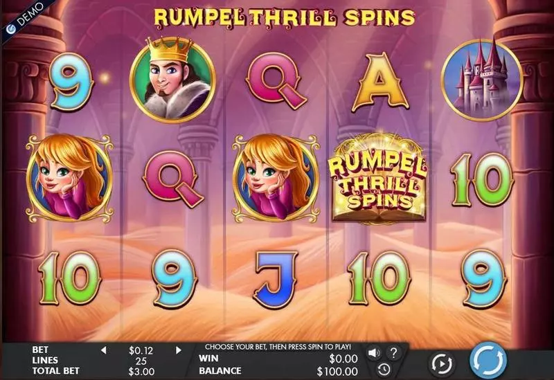 RumpelThrillSpins Slots made by Genesis - Main Screen Reels