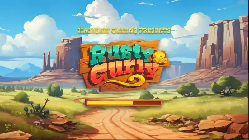 Rusty and Curly Slots made by Hacksaw Gaming - Introduction Screen