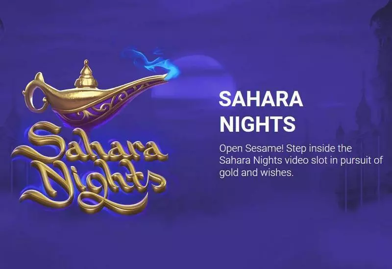 Sahara Night Slots made by Yggdrasil - Info and Rules