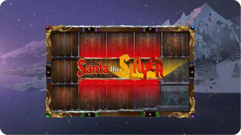 Santa the Slayer Slots made by Mancala Gaming - Introduction Screen