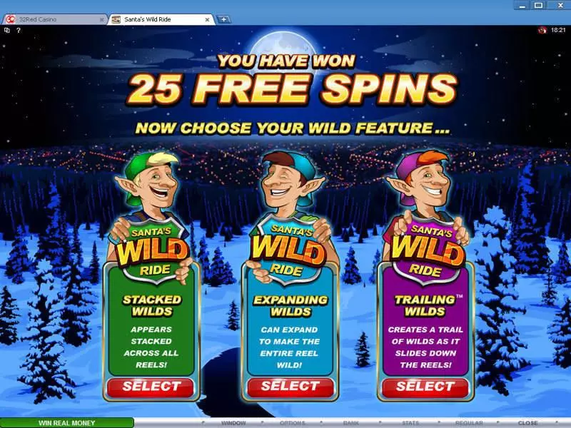 Santa's Wild Ride Slots made by Microgaming - Bonus 2
