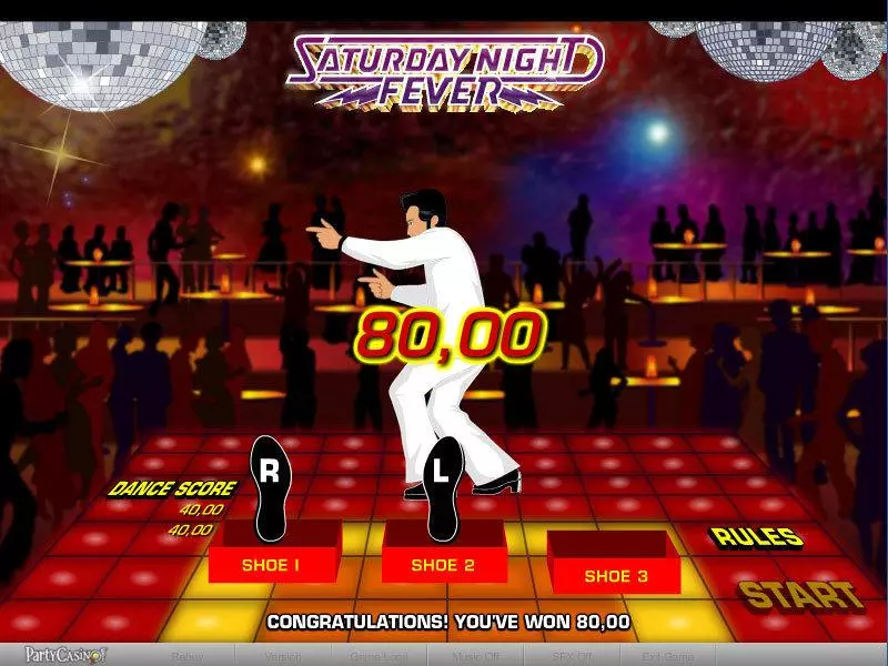 Saturday Night Fever Slots made by bwin.party - Bonus 1