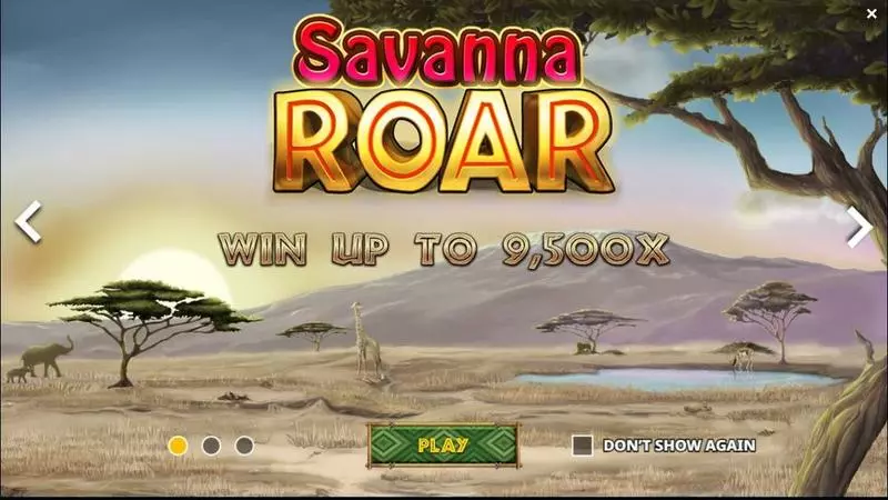 Savanna Roar Slots made by Jelly Entertainment - Free Spins Feature