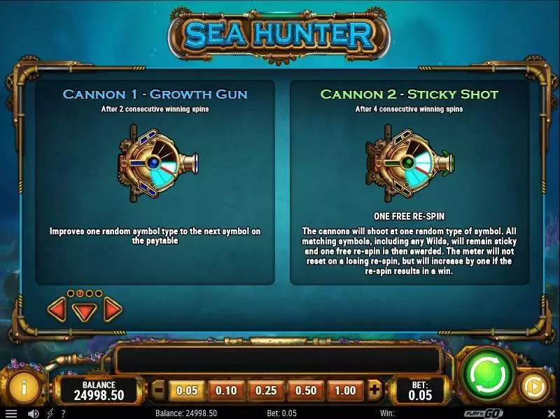 Sea Hunter Slots made by Play'n GO - Bonus 2