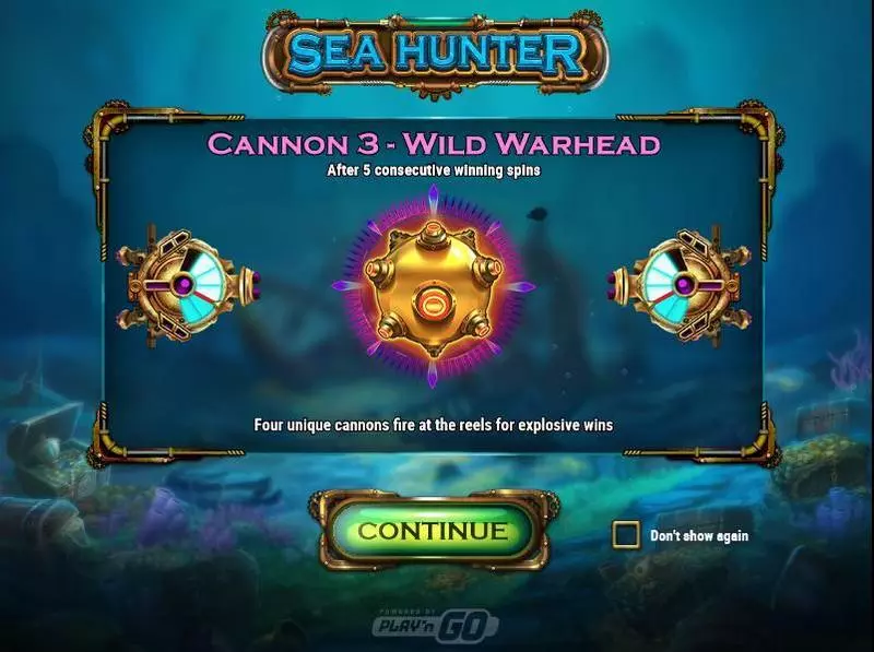 Sea Hunter Slots made by Play'n GO - Info and Rules
