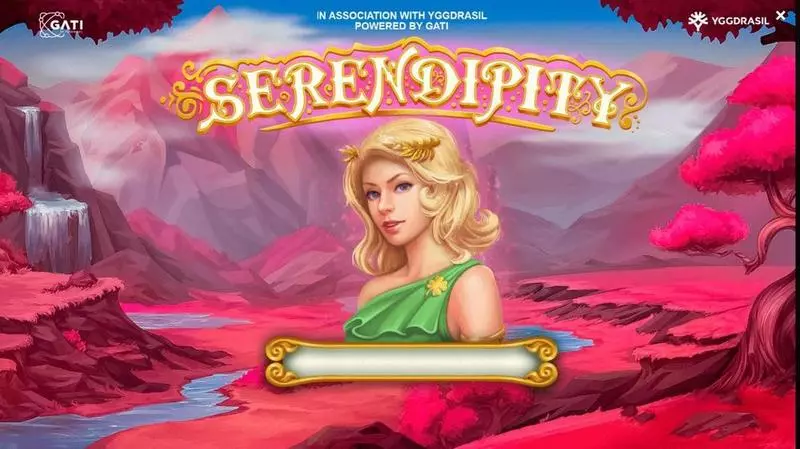 Serendipity Slots made by G.games - Introduction Screen