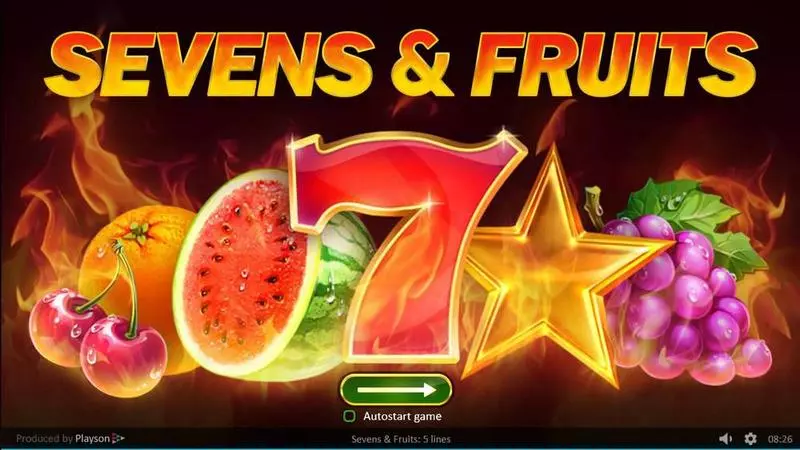Sevens & Fruits Slots made by Playson - Info and Rules