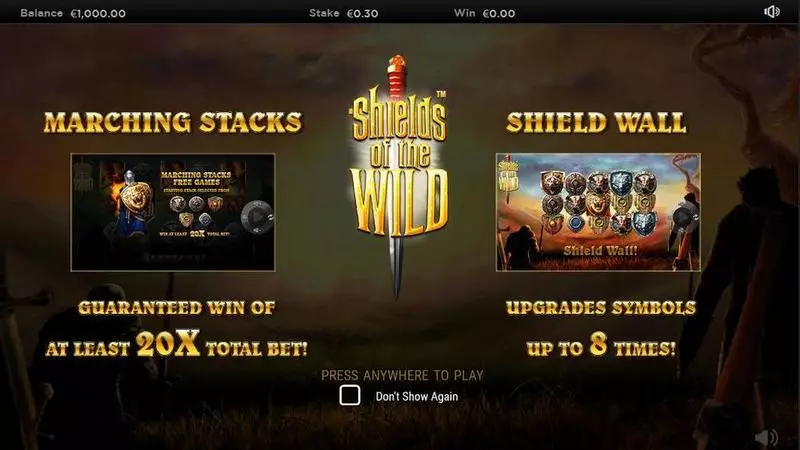 Shields of the Wild  Slots made by NextGen Gaming - Info and Rules