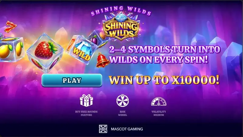 Shining Wilds Slots made by Mascot Gaming - Info and Rules