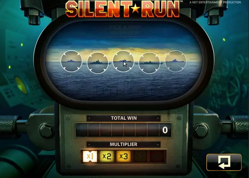 Silent Run Slots made by NetEnt - Bonus 1