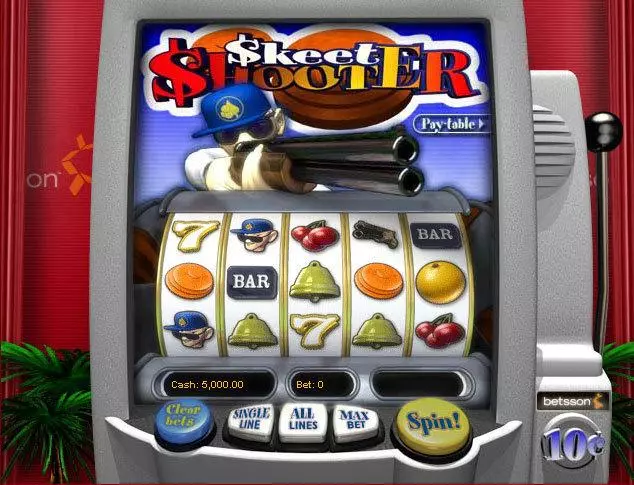 SkeetShooter Slots made by NetEnt - Main Screen Reels