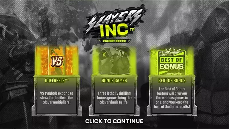 Slayers Inc Slots made by Hacksaw Gaming - Info and Rules