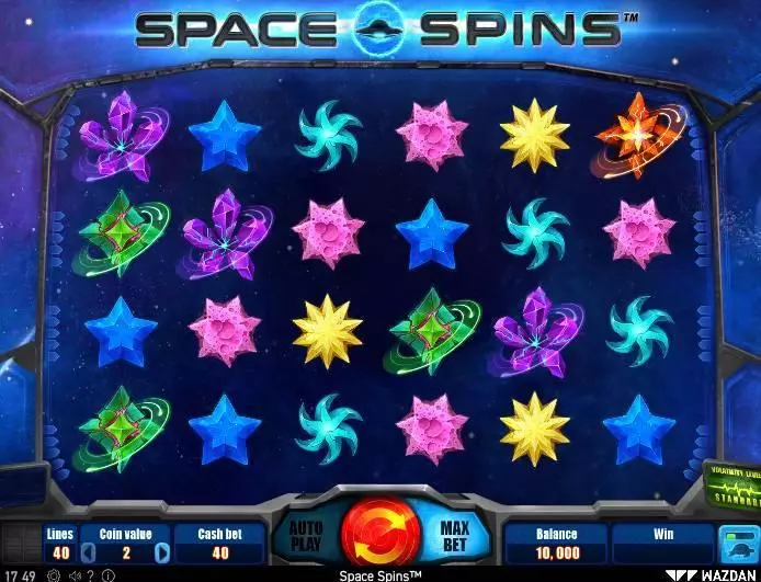 Space Spins Slots made by Wazdan - Main Screen Reels