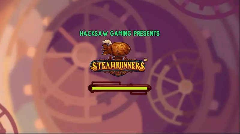 Steamrunners Slots made by Hacksaw Gaming - Introduction Screen