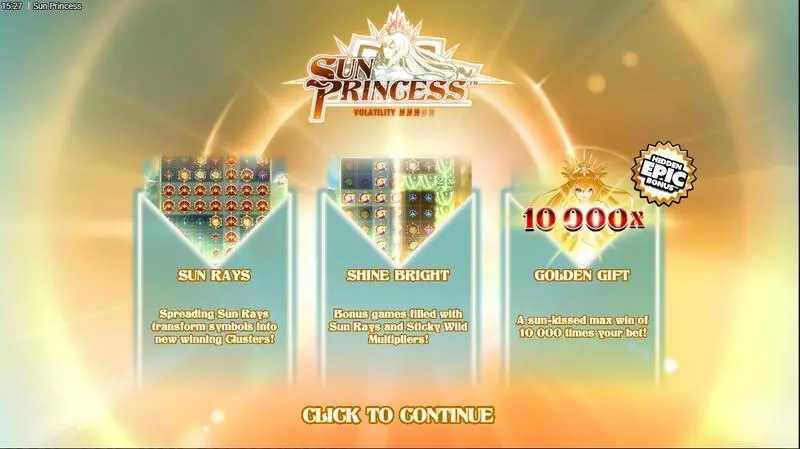 Sun Princess Slots made by Hacksaw Gaming - Info and Rules