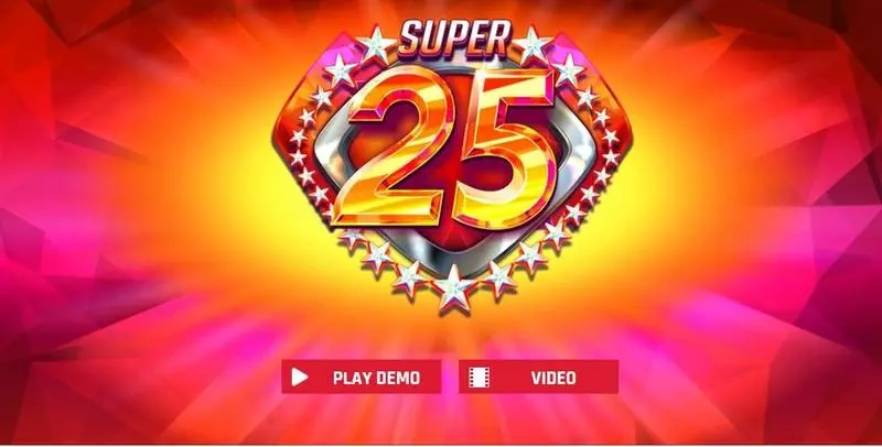 Super 25 Stars Slots made by Red Rake Gaming - Introduction Screen