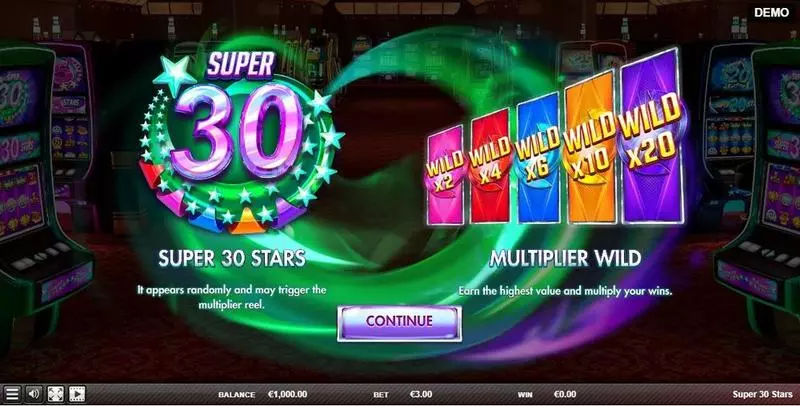 Super 30 Stars Slots made by Red Rake Gaming - Info and Rules