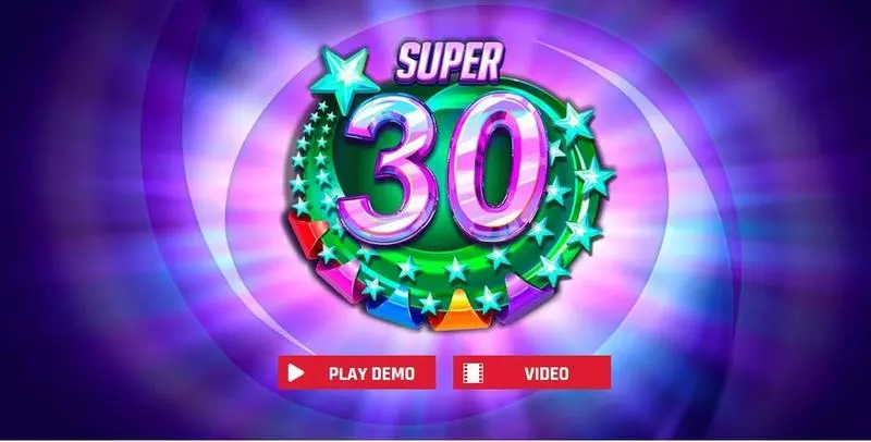 Super 30 Stars Slots made by Red Rake Gaming - Introduction Screen